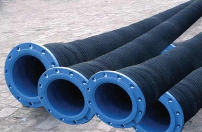 ကြီးမားသော Diameter Suction Discharge Rubber Hose